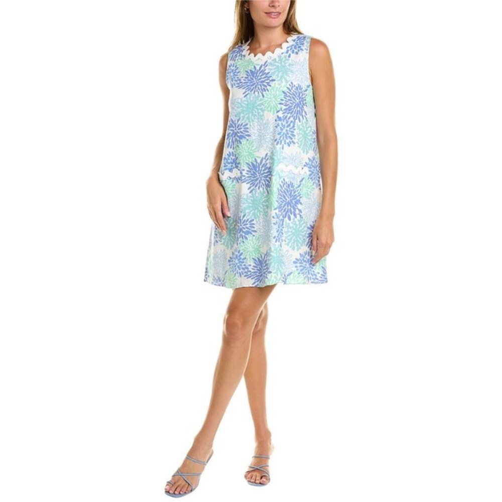 Sail to Sable Swing Coral Print‎ Dress